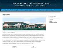 Tablet Screenshot of gorenzcpa.com